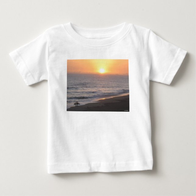 Solnedgångssörfare T Shirt (Framsida)