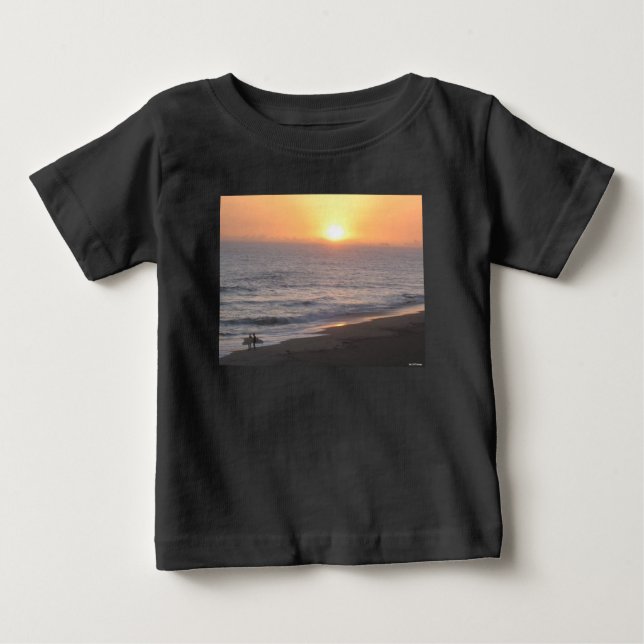 Solnedgångssörfare T Shirt (Framsida)