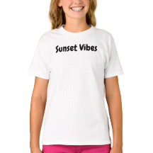 Solnedgångsstrand Vibes – Minimalistisk Handritad