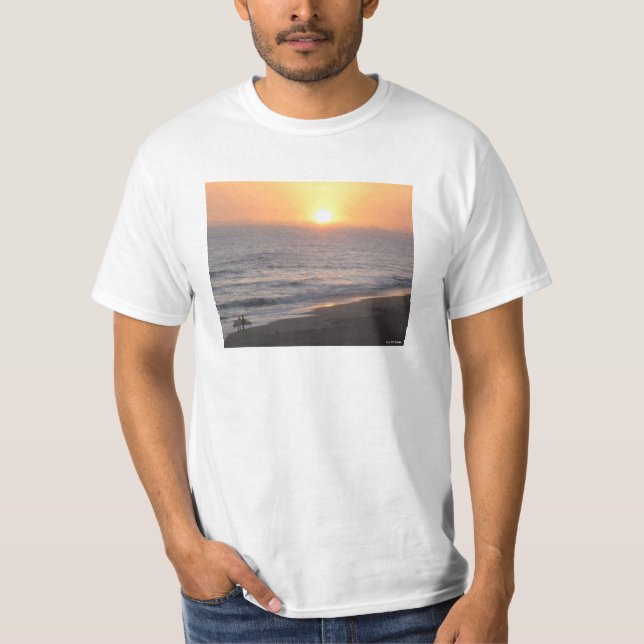 Solnedgångssurfare T Shirt (Framsida)