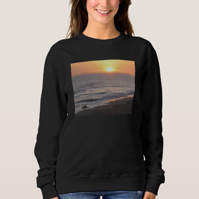 Solnedgångssurfare T Shirt (Framsida)