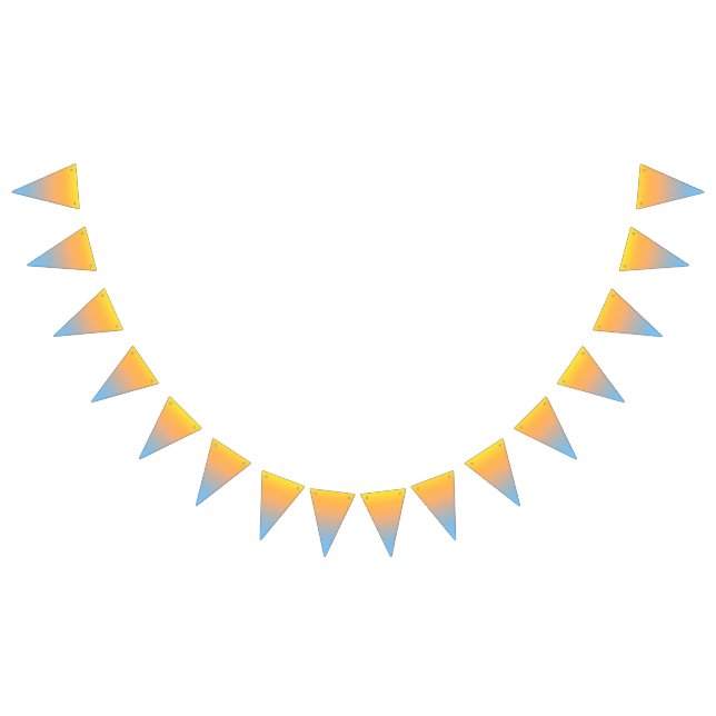 Solnedgångstranden färgar banret vimplar (Alla)