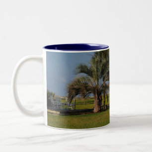 SolnedgångstrandNorth Carolina mugg