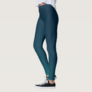 Solnedgångsvågor Leggings