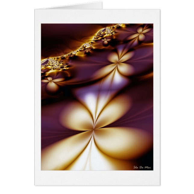 SOLNEDGÅNGTRÄDGÅRD HÄLSNINGSKORT (Framsidan)