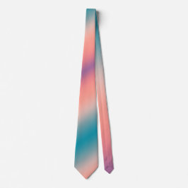 Solnedtonad pastel Ombre Rosa Teal Slips