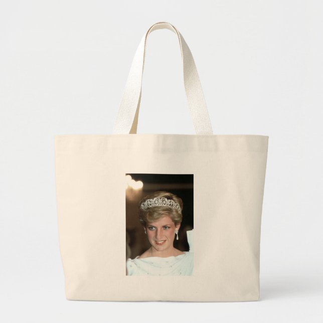 Solning! HRH Princess of Wales Jumbo Tygkasse (Framsidan)