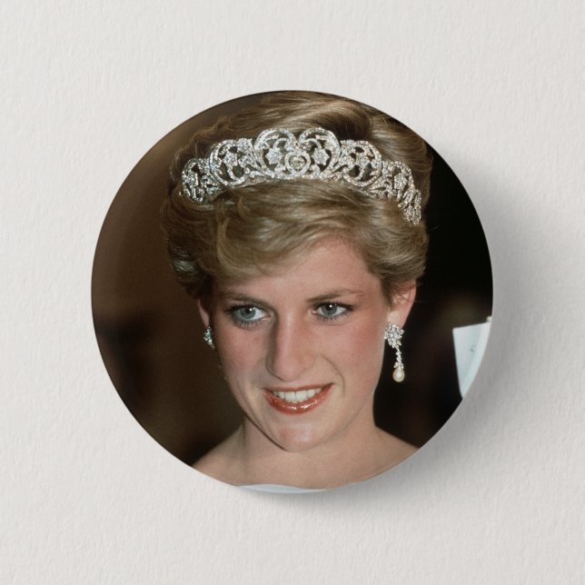 Solning! HRH Princess of Wales Knapp (Framsida)