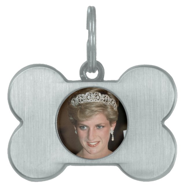 Solning! HRH Princess of Wales Namnbricka Husdjur (Framsidan)