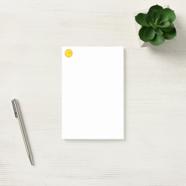 Solnoteringar  post-it block (Kontor)