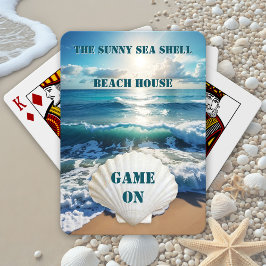 Solnyshavets Snäcka Beach House SpelCards Casinokort