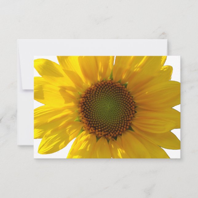 Solnyssolrossolja, Personlig Blank Notecard Inbjudningar (Framsida)