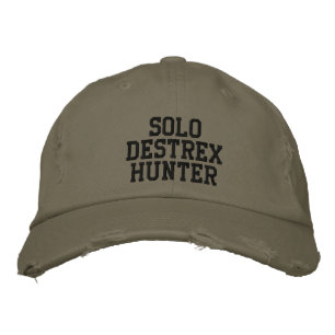 SOLO DESTREX HUNTER Baseball Hat Broderad Keps