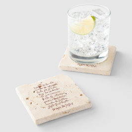 Solo Dios basta (Låt inget störa dig) Stenunderlägg