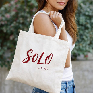 Solo Era Minimalist Självkärlek Tygkasse