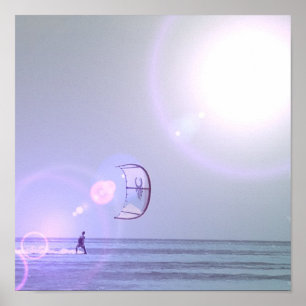 Solo Kiteboarder affisch