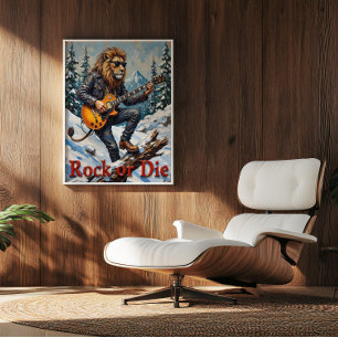 Solo med Snö-tak: Lejona vinter-riff Poster