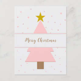 Solo Rosa Julgran och Golden Star Vykort