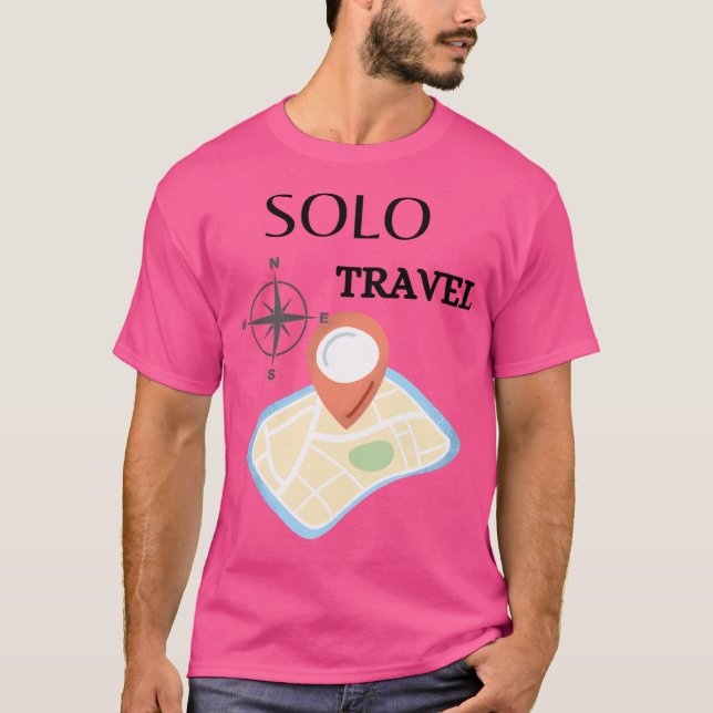 Solo Travel T Shirt (Framsida)