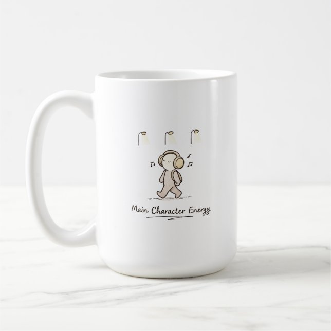 Solo Walk Hörlurar Huvudkaraktär Kaffemugg (Vänster)