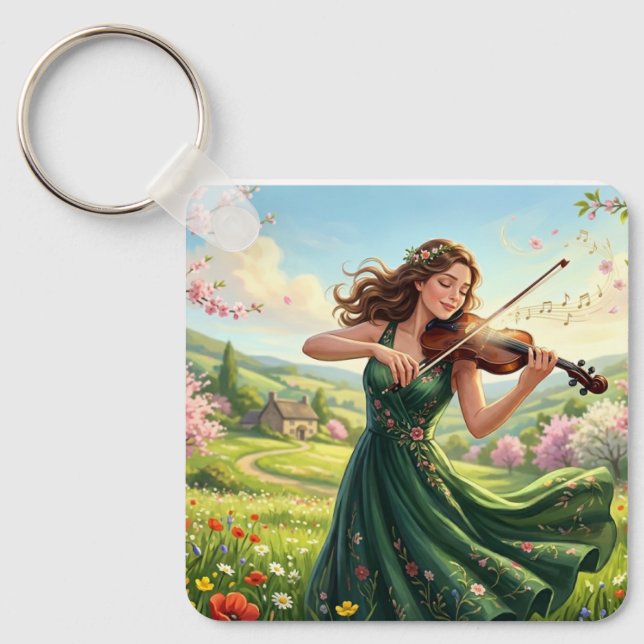 Soloist Violinist Nyckelring (Framsida)