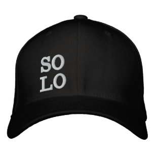 SOLOJEEP-Sladd-Passform hatt Broderad Keps