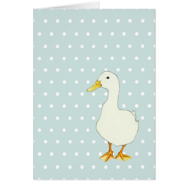 Solokort för Anka Coola Hälsningskort (Framsidan)