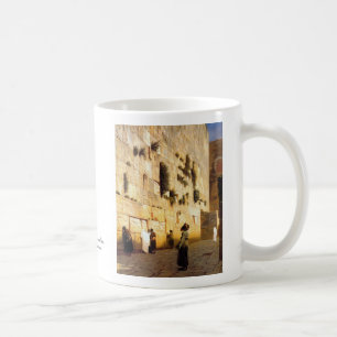 Solomans vägg Jerusalem, Jean-Leon Gerome Kaffemugg