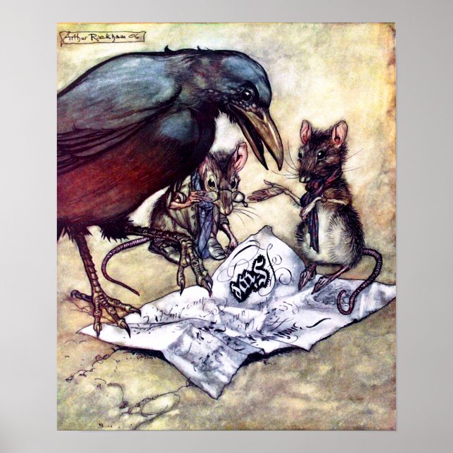 Solomon Caw och assistenter Poster (Framsidan)