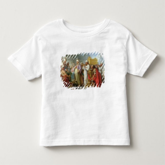 Solomon för ark av överenskommelsen, 1747 tee (Framsida)