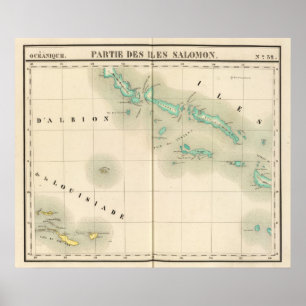 Solomon Island Oceania inga 32 Poster