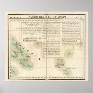 Solomon Island Oceania inga 33 Poster