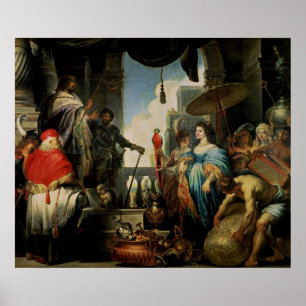 Solomon och drottningen av Sheba Poster