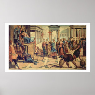 Solomon och drottningen av Sheba Poster