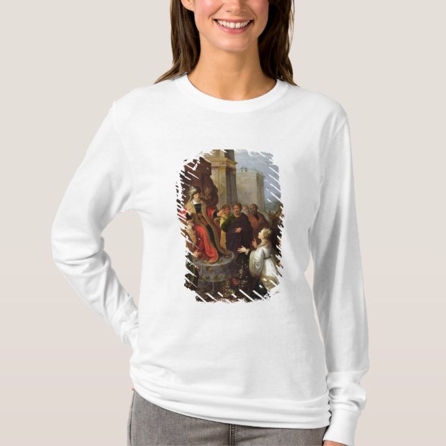 Solomon och drottningen av Sheba Tee (Framsida)
