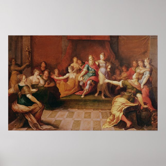 Solomon och hans kvinnor poster (Framsidan)