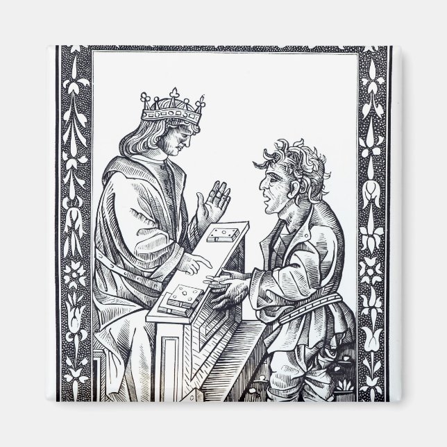 Solomon och Marcoul, illustration från Magnet (Framsidan)