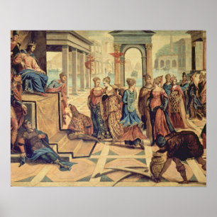 Solomon och Sheba drottning Poster