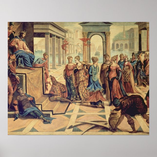 Solomon och Sheba drottning Poster (Framsidan)