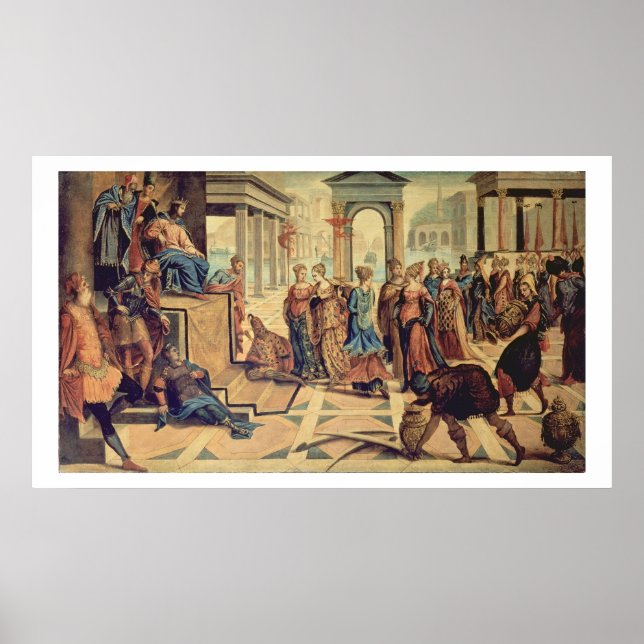 Solomon och Sheba drottning Poster (Framsidan)