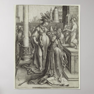 Solomon Prays framför Graven Image, c.1514 Poster