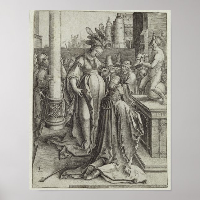 Solomon Prays framför Graven Image, c.1514 Poster (Framsidan)