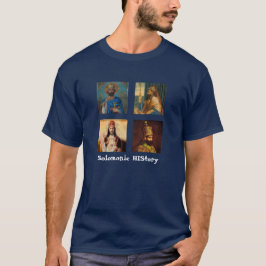 Solomonic historieutslagsplats t-shirt