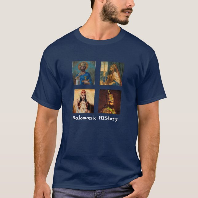 Solomonic historieutslagsplats t-shirt (Framsida)