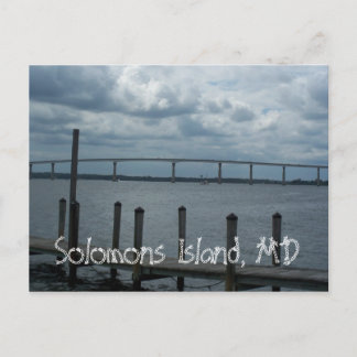 Solomons Island, MD Vykort