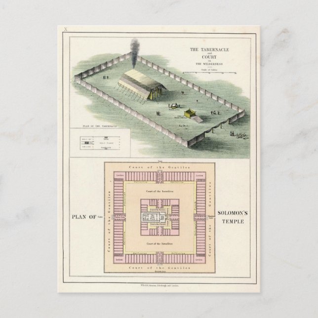 Solomons Temple Vykort (Framsida)