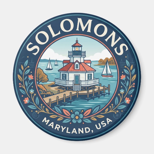 Solomons USA Magnet (Framsidan)