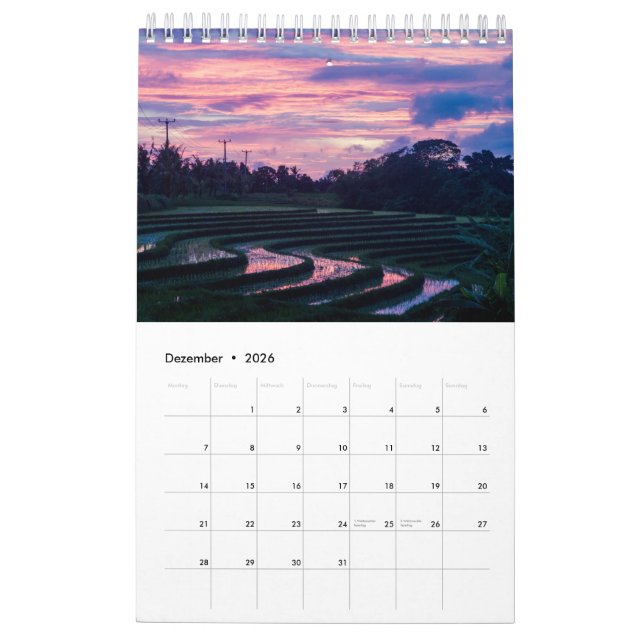 Solonomade Kalender 2018 (Dec 2026)