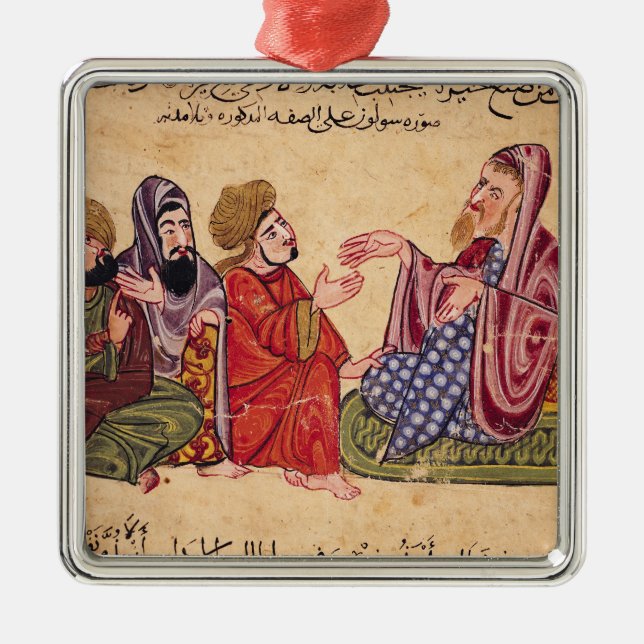 Solonundervisning Julgransprydnad Metall (Framsidan)