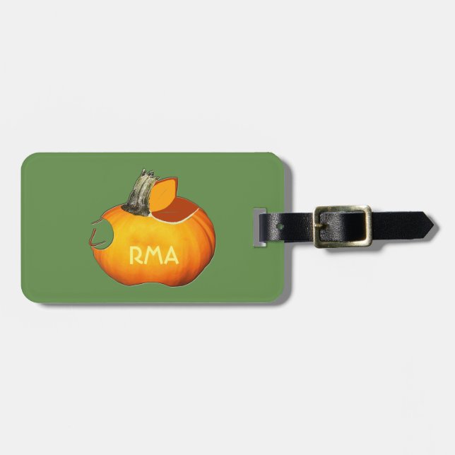 Solorangepumpa Bagagebricka (Horisontell Framsida)